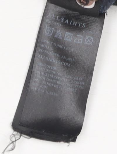 Mens UK Size S AllSaints Black  T-Shirt