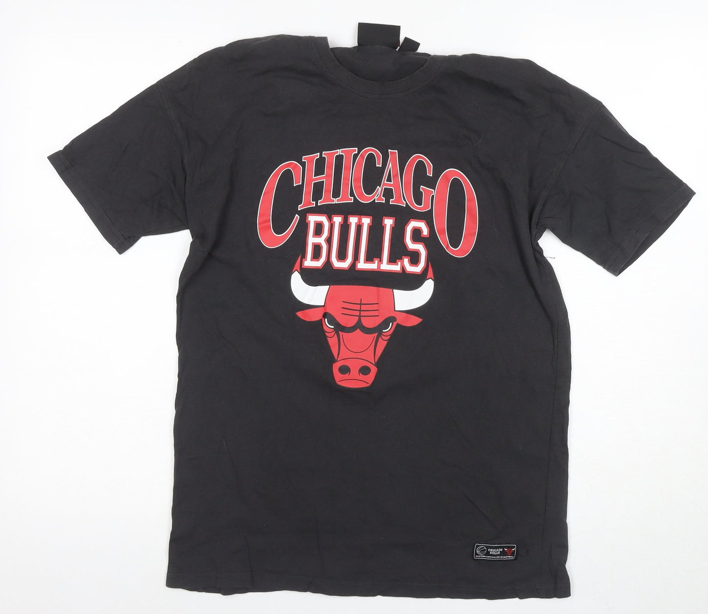Unisex Adults UK Size 2XS NBA Black Basic T-Shirt