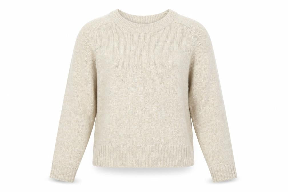 Womens UK Size XS H&M Beige Pullover Jumper