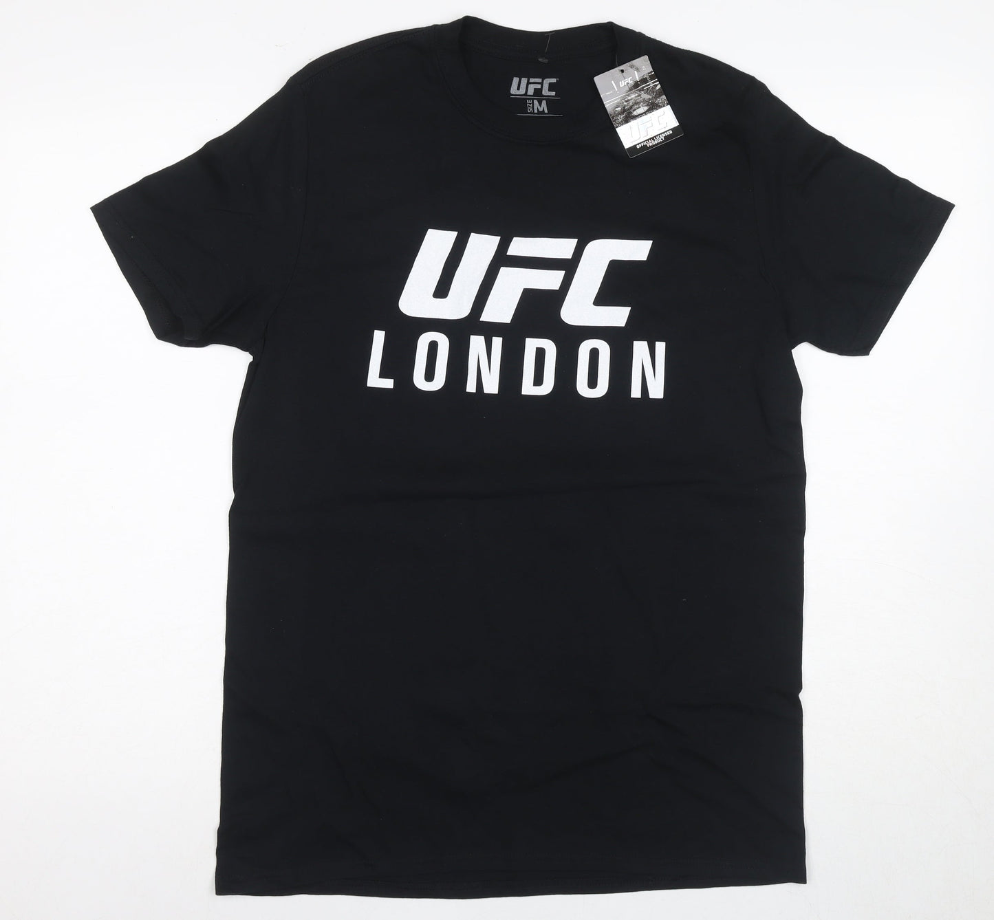 UFC Black Men's Medium Graphic Print T-Shirt