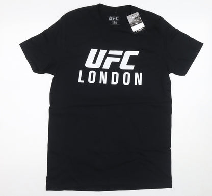 UFC Black Men's Medium Graphic Print T-Shirt
