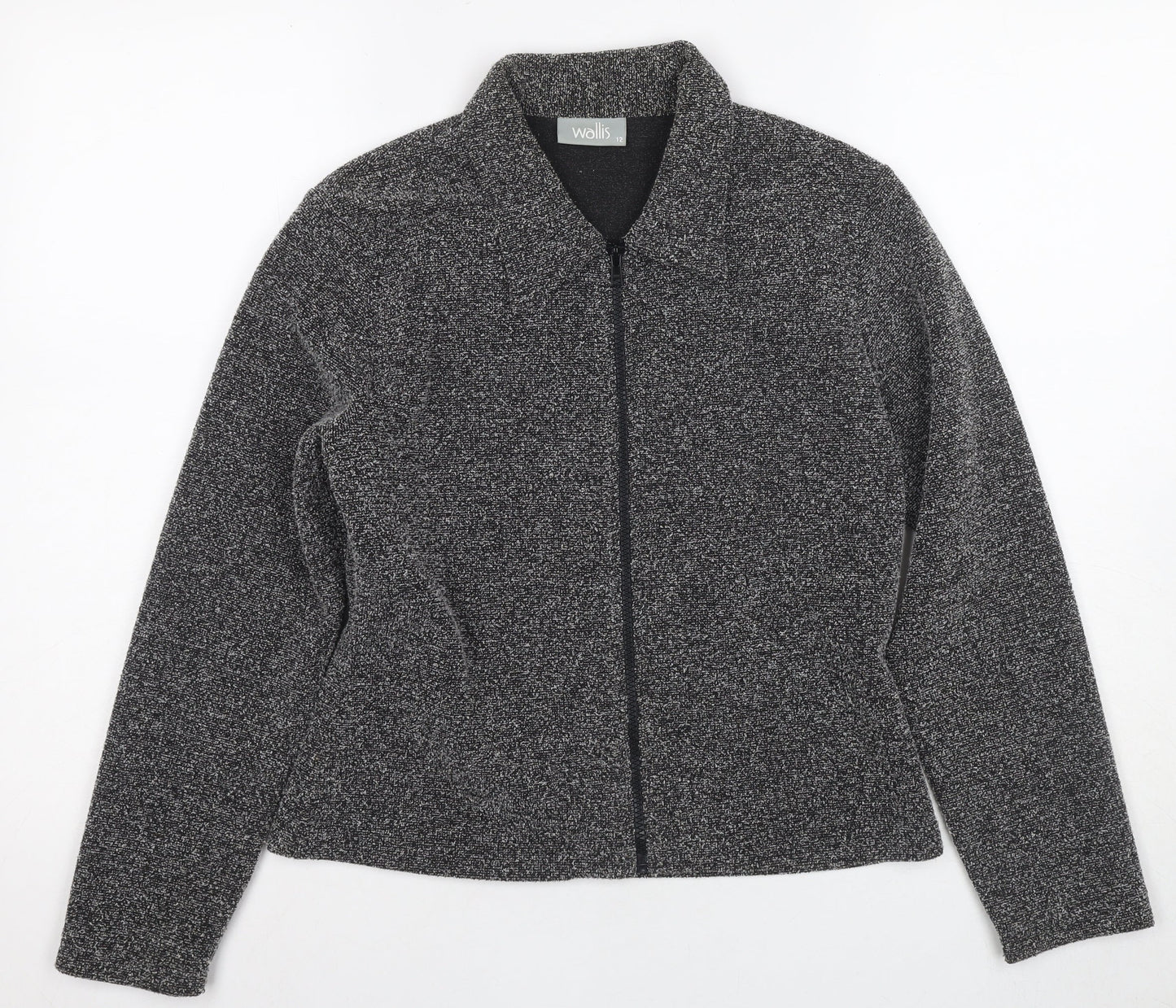 Womens UK Size 12 Wallis Black Basic Jacket