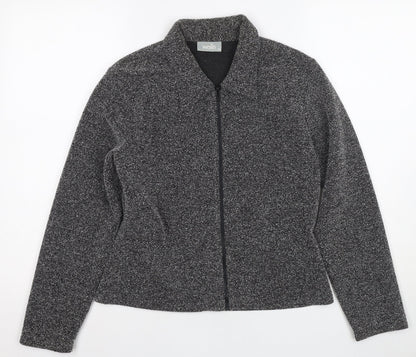 Womens UK Size 12 Wallis Black Basic Jacket