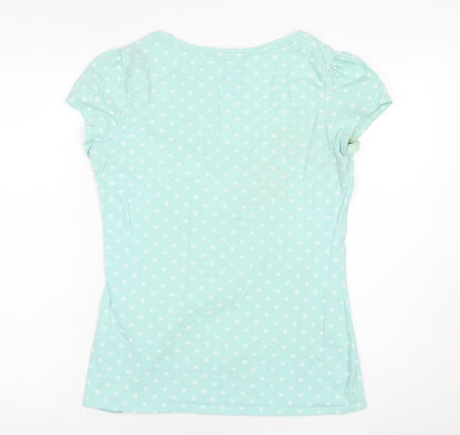 Womens UK Size 12 NEXT Blue Basic T-Shirt