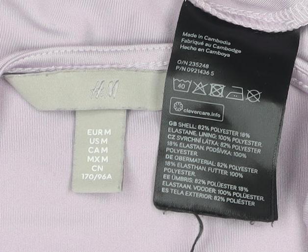 Womens UK Size 12 H&M Purple  Tank