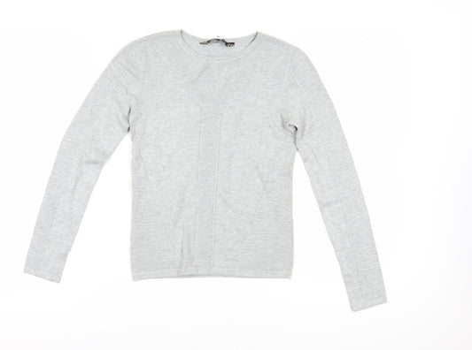 Womens UK Size 8 Principles by Ben de Lisi Grey Pullover Jumper