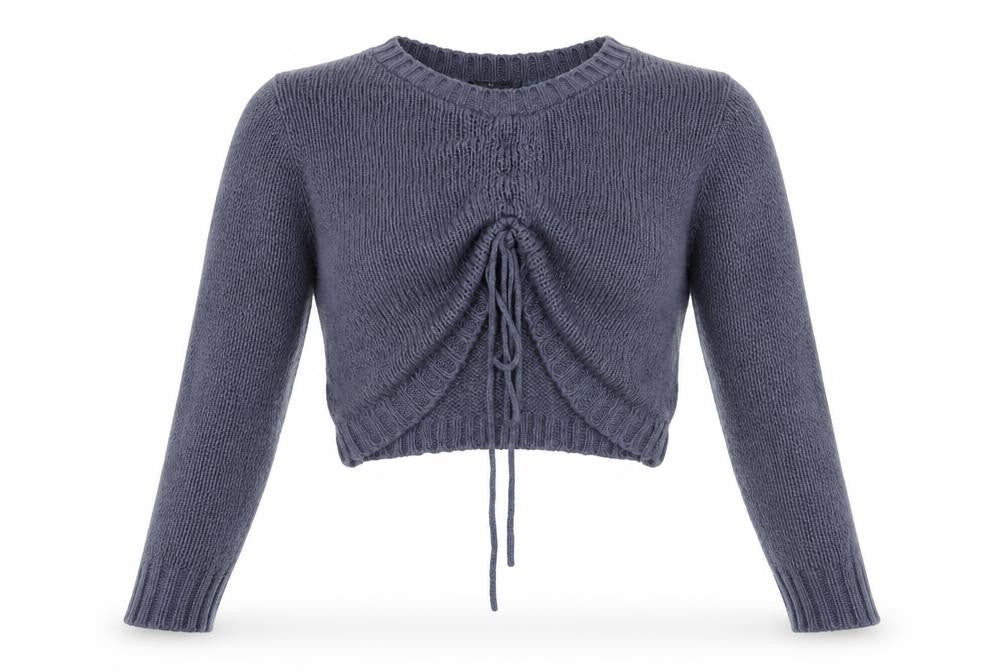 Womens UK Size S Boohoo Blue Pullover Jumper