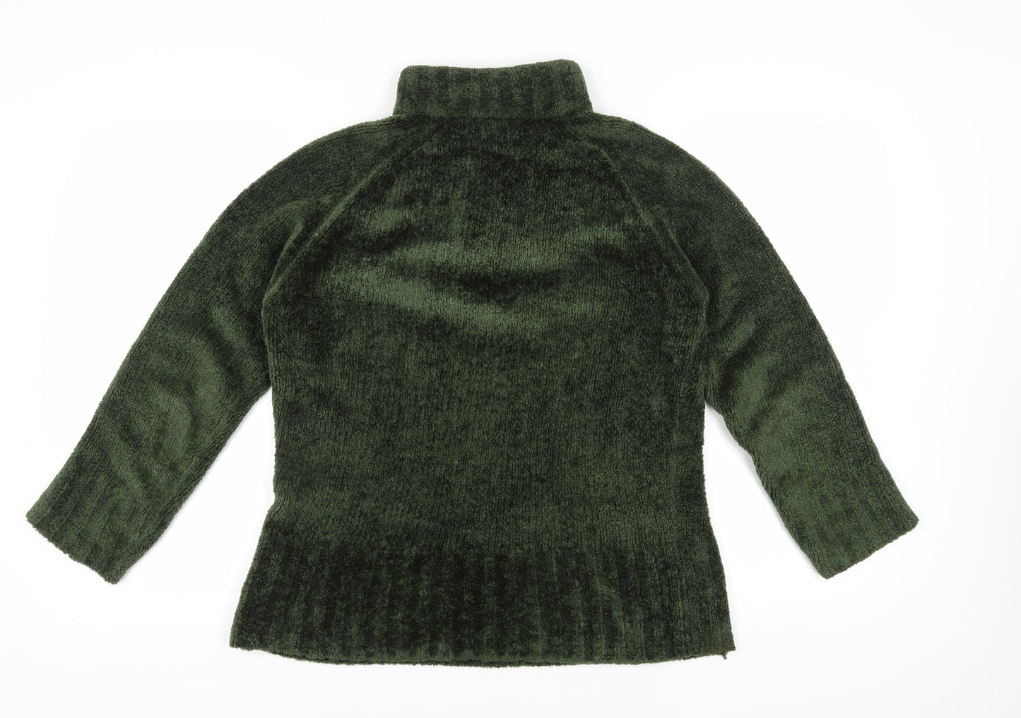 Womens UK Size 10 Debenhams Green Pullover Jumper