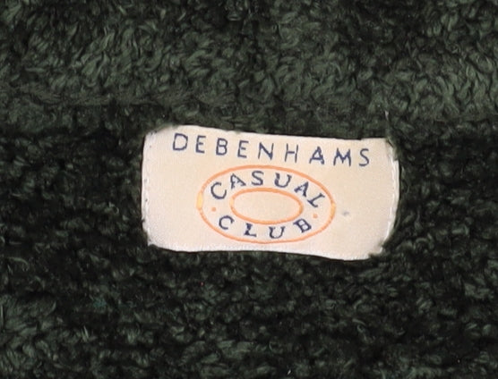 Womens UK Size 10 Debenhams Green Pullover Jumper