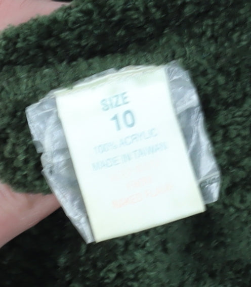 Womens UK Size 10 Debenhams Green Pullover Jumper