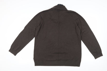 Unisex Adults UK Size XL Marks and Spencer Brown Pullover Jumper
