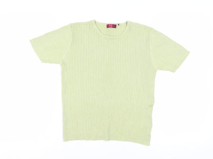 Richards Women's Green Basic Knit Top Medium