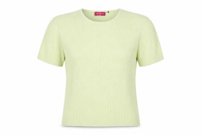 Richards Women's Green Basic Knit Top Medium
