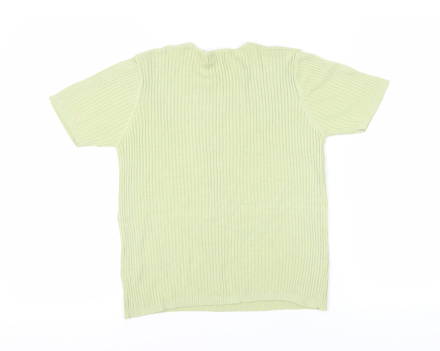 Richards Women's Green Basic Knit Top Medium