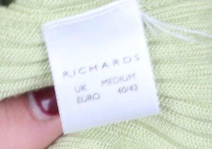 Richards Women's Green Basic Knit Top Medium