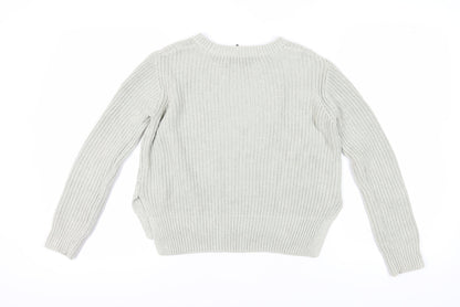 Womens UK Size 12 H&M Grey Pullover Jumper