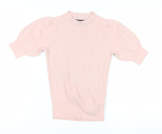 Womens UK Size 6 Marks and Spencer Pink Pullover Jumper