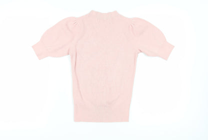 Womens UK Size 6 Marks and Spencer Pink Pullover Jumper