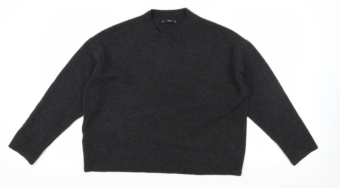 Womens UK Size M MNG Black Jumper Jumper