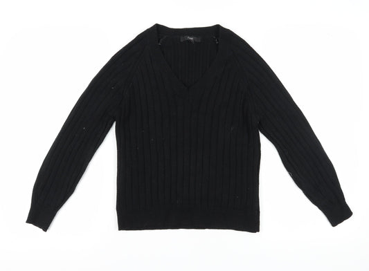 Womens UK Size M NEXT Black Pullover Jumper