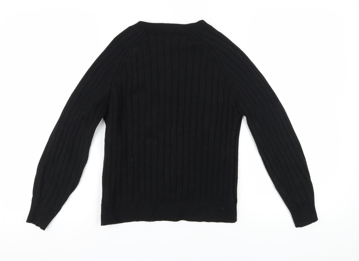 Womens UK Size M NEXT Black Pullover Jumper