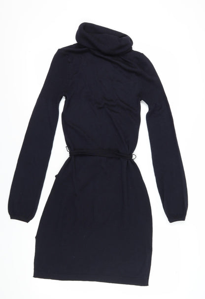 Oasis Black Women's Bodycon Knit Dress XS