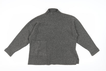 Womens UK Size M Zara Grey Pullover Jumper