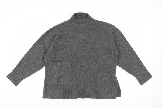 Womens UK Size M Zara Grey Pullover Jumper