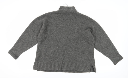 Womens UK Size M Zara Grey Pullover Jumper