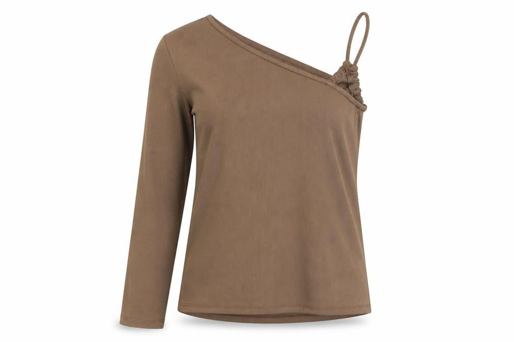 Womens UK Size 14 MNG Brown  Blouse