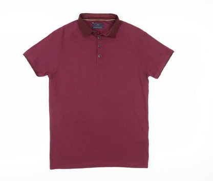 Next Boys Red Cotton Polo Shirt 14 Years - Excellent Condition