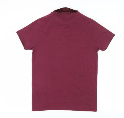Next Boys Red Cotton Polo Shirt 14 Years - Excellent Condition