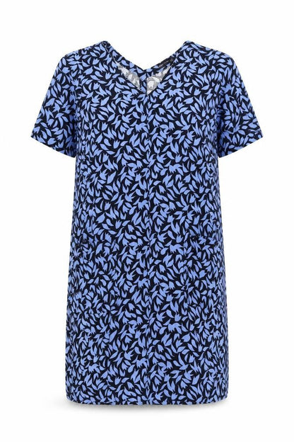 Marks and Spencer Women's Blue Floral Shirt Dress