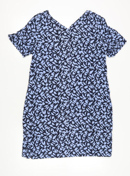 Marks and Spencer Women's Blue Floral Shirt Dress