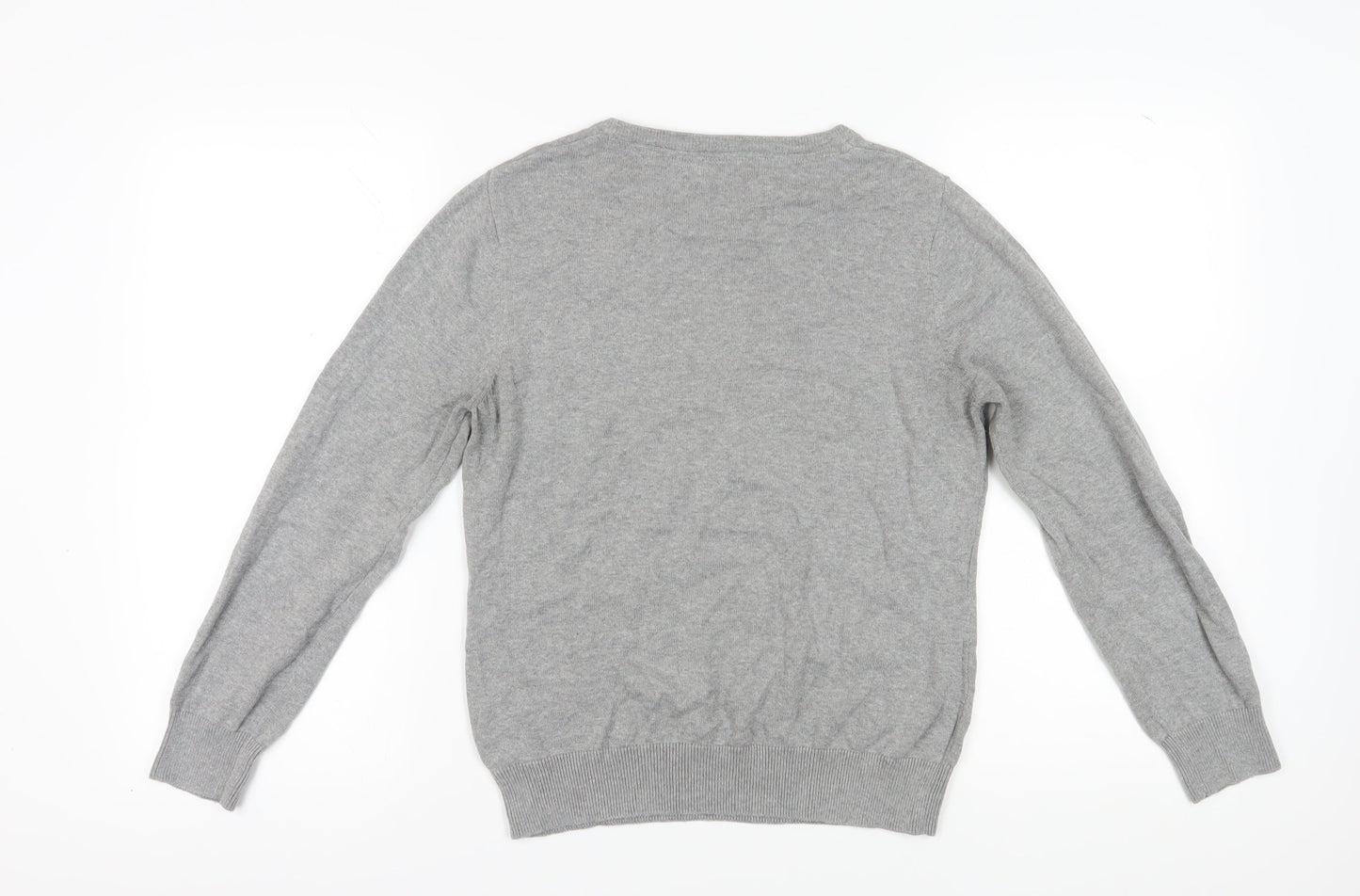 Paul James Women's Grey Pullover Jumper, M, Crew Neck