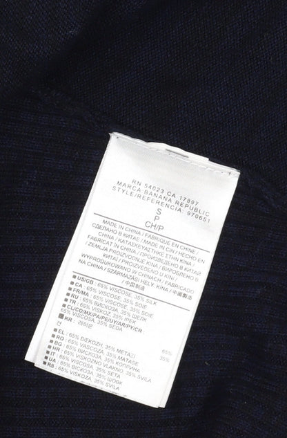 Banana Republic Women's Blue Cardigan Jumper S