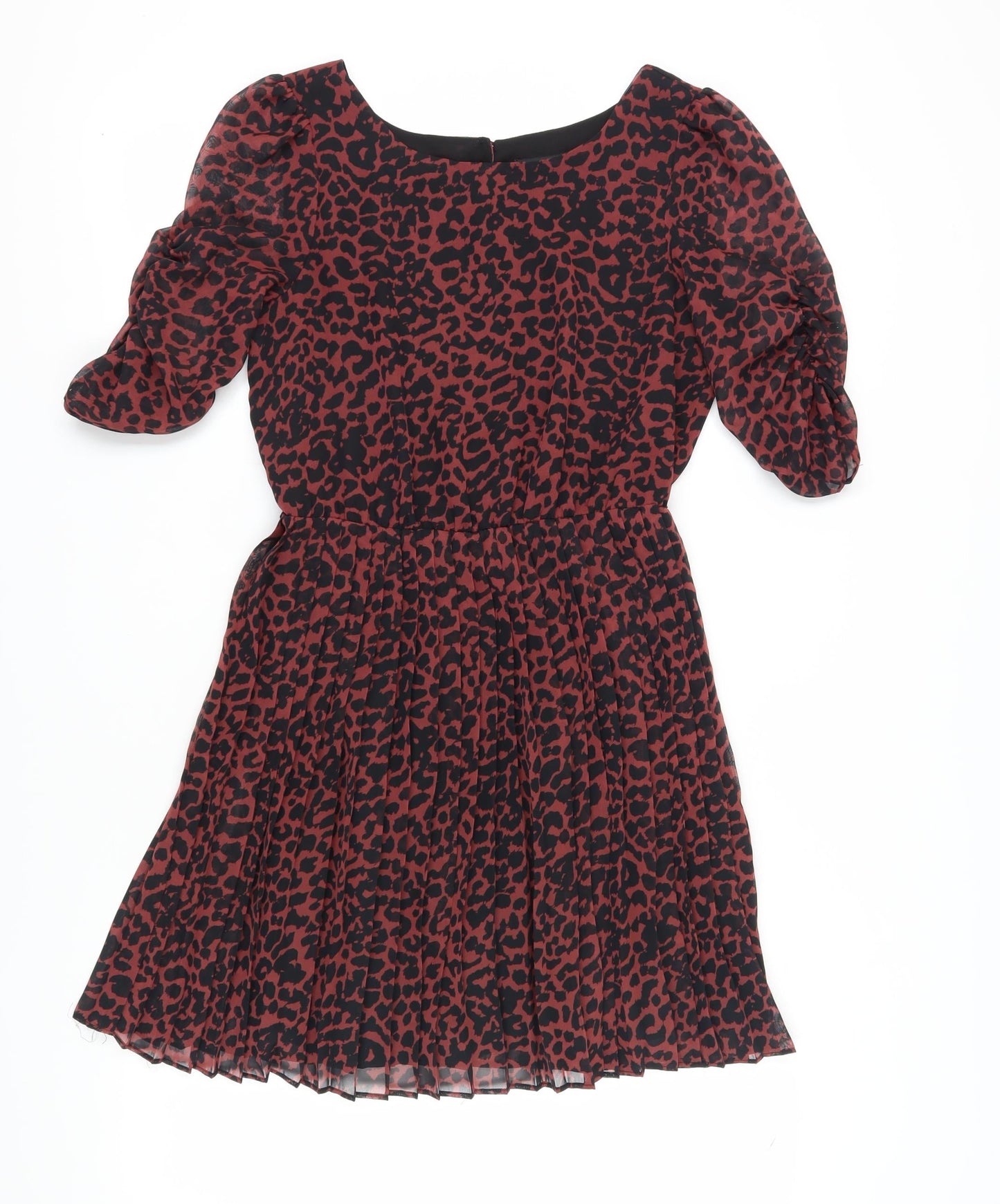 Oasis Women's Animal Print A-Line Dress - Size 10
