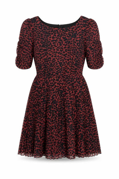 Oasis Women's Animal Print A-Line Dress - Size 10
