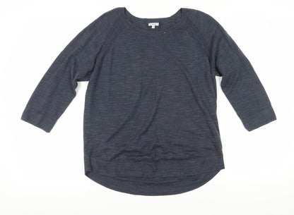Womens UK Size S Jigsaw Blue Pullover Jumper