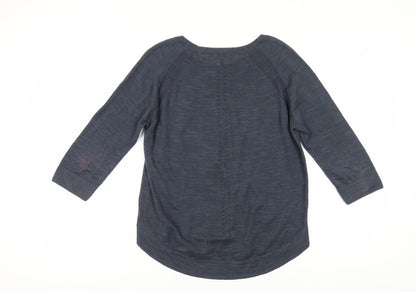 Womens UK Size S Jigsaw Blue Pullover Jumper