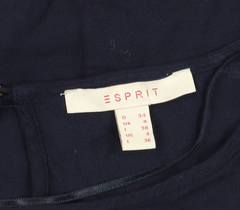Womens UK Size 6 Esprit Blue  Blouse