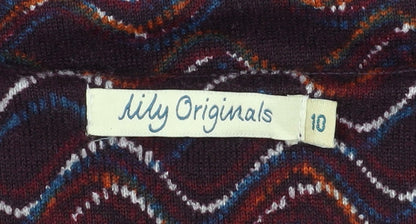 Lily Originals Women's Multicoloured Sheath Dress 10