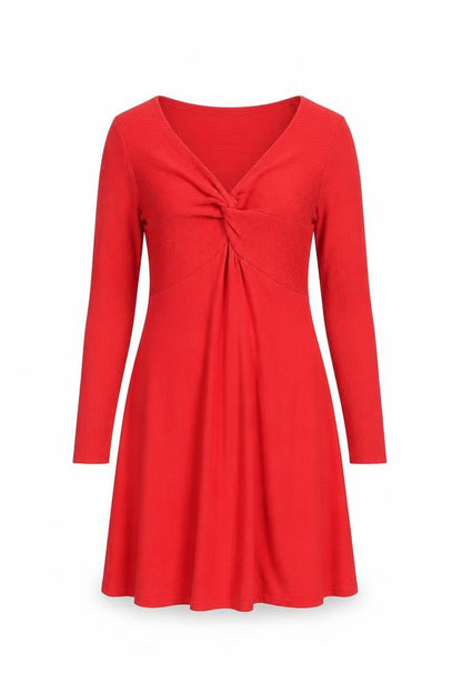 Phase Eight Women's Red A-Line Dress Size 10