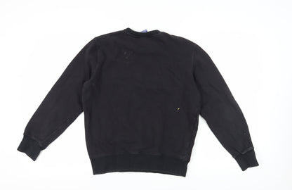 Mens UK Size M Champion Black Pullover Sweatshirt
