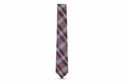 Mens Jeff Banks Multicoloured Plaids & Checks 51% Silk 49% Polyester Slim Tie
