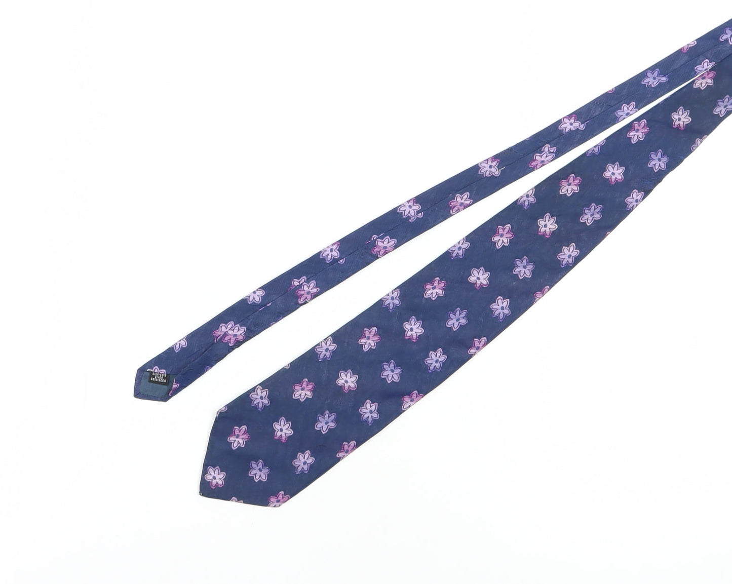 Mens Daniel Hechter Blue Floral 100%  Tie