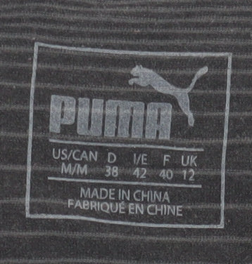 Puma Women’s Black T-Shirt Size 12, Casual Classic Style