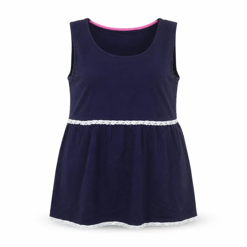 Womens UK Size L JoJo Maman Bébé Blue  Tank
