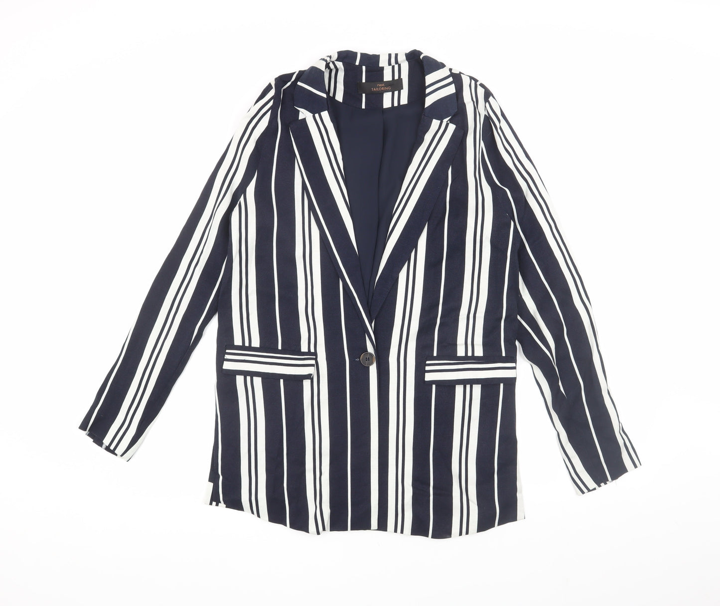Womens UK Size 10 NEXT Blue Basic Jacket