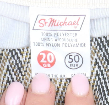 Womens UK Size 20 St Michael Straight & Pencil  Skirt